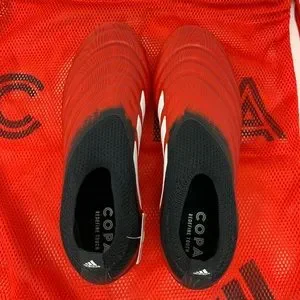 $275 MEN\'S SZ 6 ADIDAS COPA 20+ FG SOCCER CLEATS G28741 ACTIVE RED BLACK WHITE ADIDAS COPA 20+ FG ( RED ) ( SNEAKERS/SOCCER CLEATS ) (SIZE  main image 4